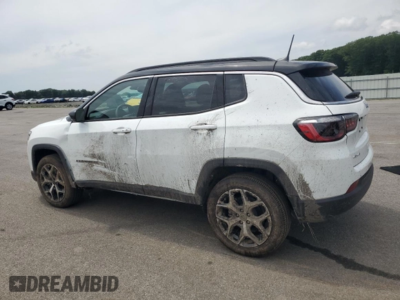 2025 Jeep Compass Limited with VIN 3C4NJDCN9ST580629, listed as a Copart auction lot 63577135 with 3,682 mi miles and Clean title. Bid and sale history available at DreamBid. Image 2.