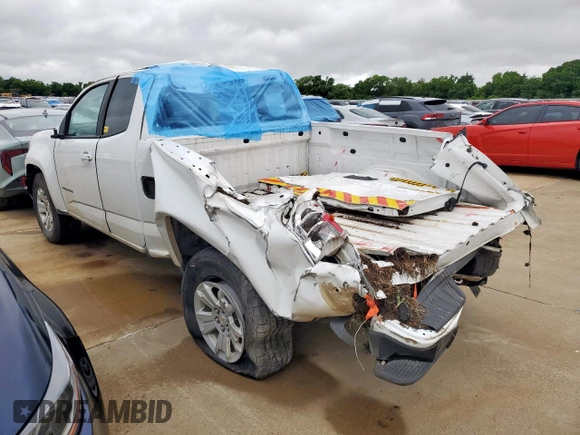 2022 Chevrolet Colorado 2WD LT with VIN 1GCHSCEA6N1118071, listed as a Copart auction lot 59572685 with 63,334 mi miles and Salvage title. Bid and sale history available at DreamBid. Image 2.