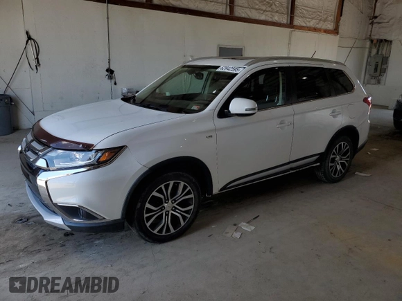 2016 Mitsubishi Outlander GT with VIN JA4JZ4AX6GZ002672, listed as a Copart auction lot 62942595 with 155,310 mi miles and Clean title. Bid and sale history available at DreamBid. Image 1.