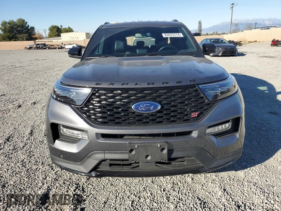 2021 Ford Explorer ST with VIN 1FM5K8GC4MGB71180, listed as a Copart auction lot 83975774 with 35,396 mi miles and Salvage Title. Bid and sale history available at carsss.com. Image 5.