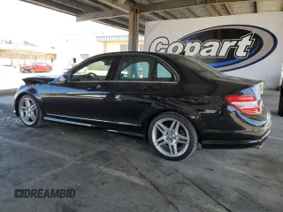 2011 Mercedes-Benz C 300 Sport with VIN WDDGF5EB5BR147472, listed as a Copart auction lot 55598365 with 115,443 mi miles and Salvage Title. Bid and sale history available at DreamBid. Image 2.