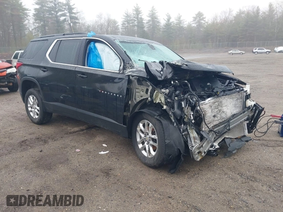 2019 Chevrolet Traverse LT Cloth with VIN 1GNEVGKW3KJ125855, listed as a IAAI auction lot 42058370 with 159,974 mi miles and . Bid and sale history available at DreamBid. Image 1.
