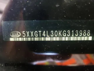 2019 Kia Optima LX z VIN 5XXGT4L30KG313988, wystawiony jako Copart lot #59152725 z przebiegiem 75 826 mil mil oraz Szkoda całkowita • Salvage title. Historia ofert i sprzedaży dostępna na DreamBid. Obrazek 12.