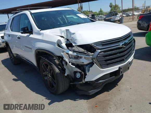 2020 Chevrolet Traverse Premier with VIN 1GNERKKW0LJ242236, listed as a IAAI auction lot 42588362 with 78,058 mi miles and . Bid and sale history available at DreamBid. Image 20.
