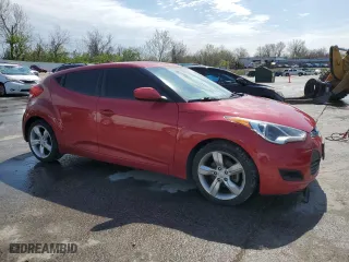 2015 Hyundai Veloster RE:FLEX with VIN KMHTC6AD4FU229741, listed as a Copart auction lot 53692885 with 124,790 mi miles and Clean Title. Bid and sale history available at carsss.com. Image 4.