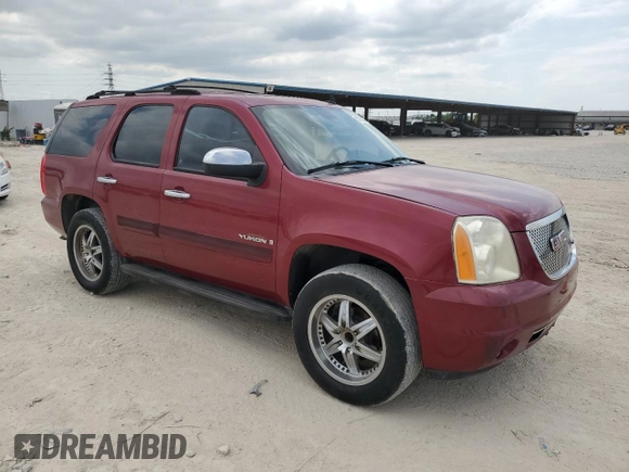 2007 GMC Yukon SLT with VIN 1GKFC13077R211225, listed as a Copart auction lot 52778205 with 0 mi miles and Clean Title. Bid and sale history available at carsss.com. Image 4.