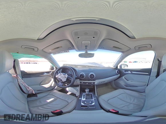 2015 Audi A3 1.8T Premium Plus with VIN WAUCCGFF9F1070198, listed as a Copart auction lot 50190395 with 0 mi miles and Salvage Title. Bid and sale history available at carsss.com. Image 13.