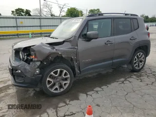 2017 Jeep Renegade Latitude с VIN ZACCJBBB1HPF46266, выставлен на аукционе Copart как лот 60801455 с пробегом 84 444 миль миль и Списание • Salvage title. История ставок и продаж доступна на DreamBid. Изображение 1.