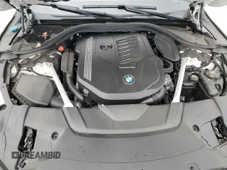 2020 BMW 7 Series 740i with VIN WBA7T2C02LCE43427, listed as a Copart auction lot 84253634 with 61,180 mi miles and Salvage Title. Bid and sale history available at carsss.com. Image 12.
