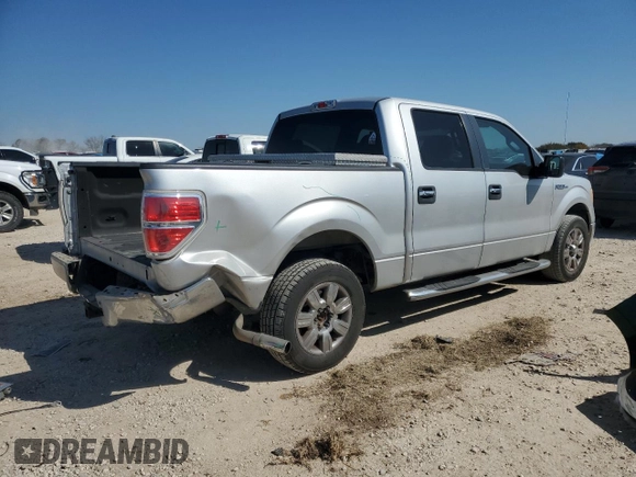 2009 Ford F-150 XL with VIN 1FTRW128X9FA85194, listed as a Copart auction lot 47209825 with 221,445 mi miles and Salvage Title. Bid and sale history available at carsss.com. Image 3.