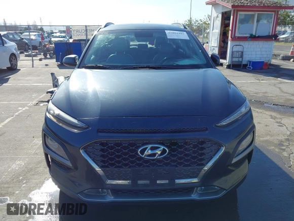 2018 Hyundai Kona Limited with VIN KM8K33A59JU085597, listed as a IAAI auction lot 41804485 with 142,172 mi miles. Bid and sale history available at carsss.com. Image 13.