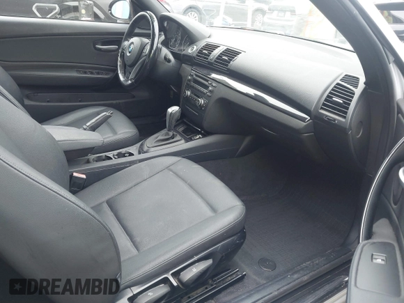 2009 BMW 1 Series 128i with VIN WBAUN13519VH81367, listed as a IAAI auction lot 41710584 with 94,462 mi miles and . Bid and sale history available at DreamBid. Image 5.