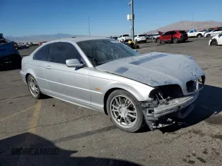 2002 BMW 3 Series 330Ci with VIN WBABN53492JU38225, listed as a Copart auction lot 41881915 with 207,862 mi miles and Salvage Title. Bid and sale history available at carsss.com. Image 4.