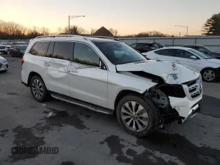 2018 Mercedes-Benz GLS with VIN 4JGDF6EE3JB099874, listed as a Copart auction lot 79531903 with 75,863 mi miles. Bid and sale history available at carsss.com. Image 4.
