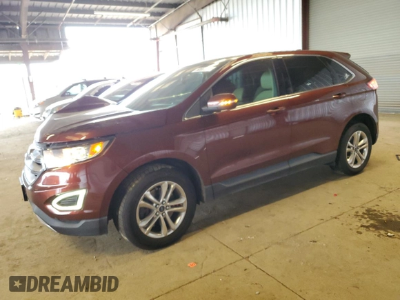 2015 Ford Edge SEL with VIN 2FMTK4J87FBC21133, listed as a Copart auction lot 50001275 with 67,512 mi miles and Salvage Title. Bid and sale history available at carsss.com. Image 1.