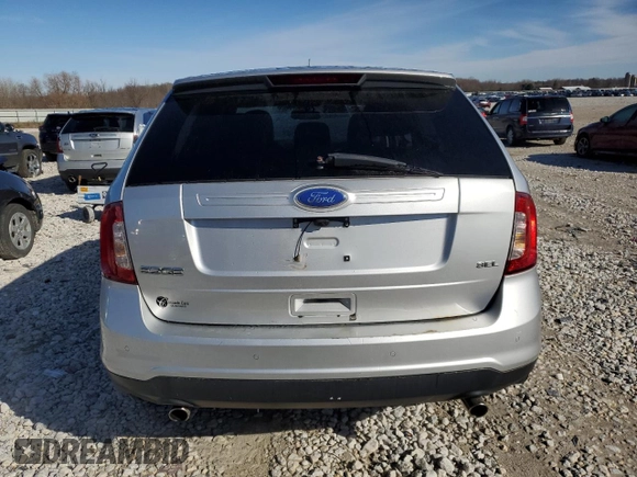 2011 Ford Edge SEL with VIN 2FMDK3JC3BBB15713, listed as a Copart auction lot 49296145 with 186,192 mi miles and Clean Title. Bid and sale history available at carsss.com. Image 6.