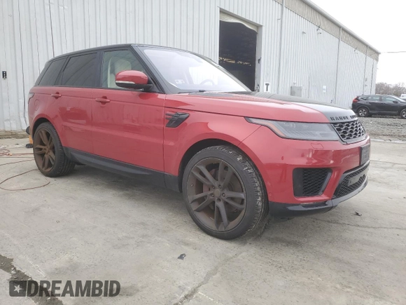 2018 Land Rover Range Rover Sport HSE with VIN SALWR2RVXJA198813, listed as a Copart auction lot 50330145 with 151,499 mi miles and Clean Title. Bid and sale history available at carsss.com. Image 4.