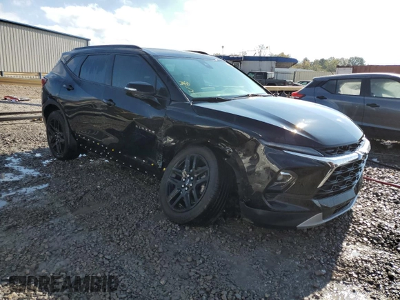 2023 Chevrolet Blazer LT with VIN 3GNKBDRS1PS101461, listed as a Copart auction lot 79771004 with 24,483 mi miles and Salvage title. Bid and sale history available at DreamBid. Image 4.
