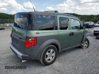 2004 Honda Element EX with VIN 5J6YH18604L007524, listed as a Copart auction lot 63716574 with 186,854 mi miles and Salvage Title. Bid and sale history available at DreamBid. Image 3.