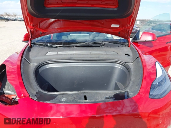 2023 Tesla Model Y Long Range with VIN 7SAYGDEE5PA198483, listed as a IAAI auction lot 41433952 with 24,753 mi miles and . Bid and sale history available at DreamBid. Image 10.