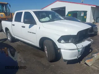 2011 Ram 1500 SLT with VIN 1D7RV1CP5BS501633, listed as a IAAI auction lot 41642248 with 123,626 mi miles and . Bid and sale history available at DreamBid. Image 1.