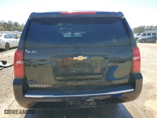 2015 Chevrolet Suburban LTZ with VIN 1GNSCKKC5FR233998, listed as a Copart auction lot 48507395 with 168,536 mi miles and Salvage Title. Bid and sale history available at carsss.com. Image 6.