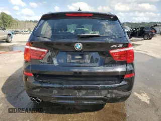 2017 BMW X3 xDrive28i with VIN 5UXWX9C33H0W76713, listed as a Copart auction lot 50805255 with 71,204 mi miles and Salvage Title. Bid and sale history available at DreamBid. Image 6.