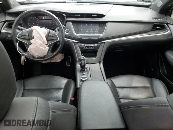 2020 Cadillac XT5 Sport AWD with VIN 1GYKNGRSXLZ161151, listed as a Copart auction lot 64041905 with 37,468 mi miles and Salvage title. Bid and sale history available at DreamBid. Image 8.