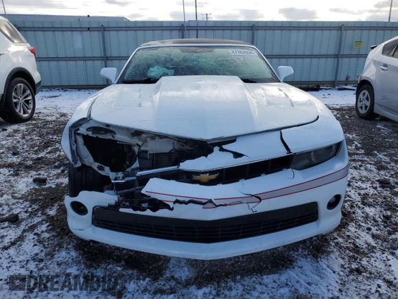 2015 Chevrolet Camaro LT with VIN 2G1FF3D32F9229334, listed as a Copart auction lot 87362094 with 116,134 mi miles and Salvage Title. Bid and sale history available at carsss.com. Image 5.