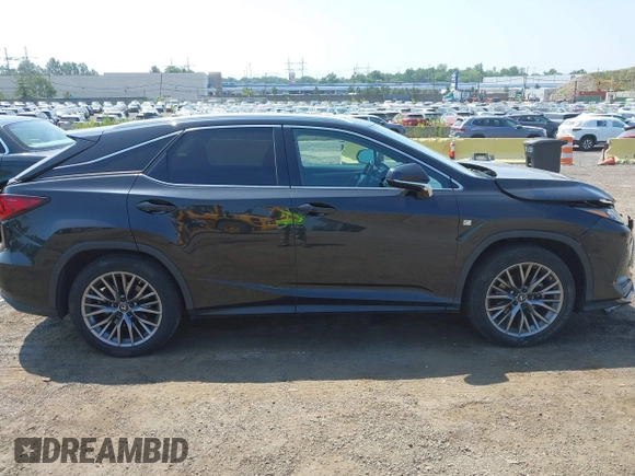 2020 Lexus RX 350 F Sport Performance with VIN 2T2YZMDA1LC224855, listed as a IAAI auction lot 42760475 with 49,779 mi miles and . Bid and sale history available at DreamBid. Image 13.