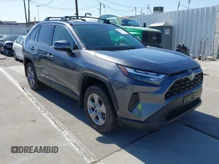 2024 Toyota RAV4 Hybrid LE with VIN JTMMWRFV0RD248035, listed as a IAAI auction lot 42339244 with 18,317 mi miles and . Bid and sale history available at DreamBid. Image 1.