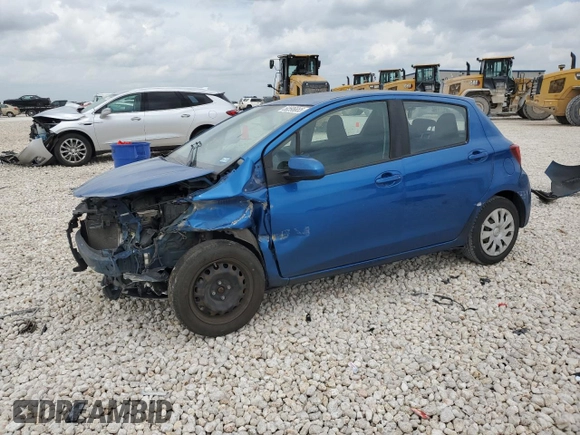 2015 Toyota Yaris L with VIN VNKKTUD35FA035087, listed as a Copart auction lot 50596655 with Not Provided miles and Salvage Title. Bid and sale history available at DreamBid. Image 1.