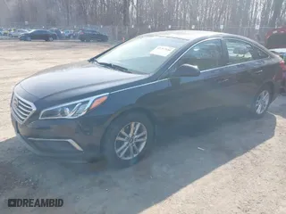 2017 Hyundai Sonata SE with VIN 5NPE24AF1HH497651, listed as a IAAI auction lot 41717156 with 108,480 mi miles. Bid and sale history available at carsss.com. Image 2.