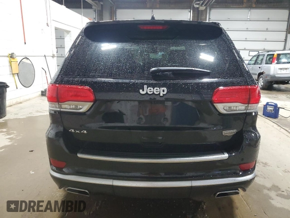 2021 Jeep Grand Cherokee Summit with VIN 1C4RJFJTXMC528441, listed as a Copart auction lot 78947634 with 47,552 mi miles and Salvage Title. Bid and sale history available at carsss.com. Image 6.