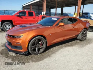 2022 Chevrolet Camaro LT1 with VIN 1G1FF1R75N0103798, listed as a Copart auction lot 46607695 with 41,926 mi miles and Salvage Title. Bid and sale history available at carsss.com. Image 1.