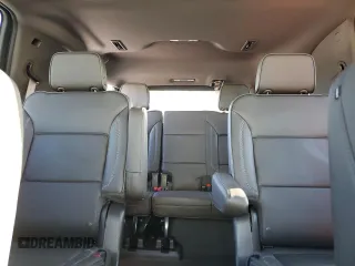 2024 GMC Yukon Denali with VIN 1GKS2DKLXRR105675, listed as a Copart auction lot 85982434 with 14,991 mi miles and Salvage Title. Bid and sale history available at carsss.com. Image 10.