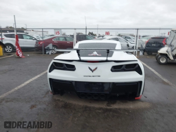 2016 Chevrolet Corvette Z06 3LZ with VIN 1G1YU2D62G5600588, listed as a IAAI auction lot 41194235 with 57,537 mi miles. Bid and sale history available at carsss.com. Image 16.