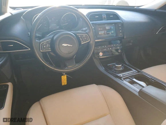 2017 Jaguar XE 20d with VIN SAJAR4BN9HA968387, listed as a Copart auction lot 75441264 with 35,094 mi miles and Salvage Title. Bid and sale history available at carsss.com. Image 8.