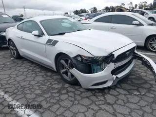 2016 Ford Mustang V6 with VIN 1FA6P8AM2G5292940, listed as a IAAI auction lot 41530716 with 96,876 mi miles and . Bid and sale history available at carsss.com. Image 1.