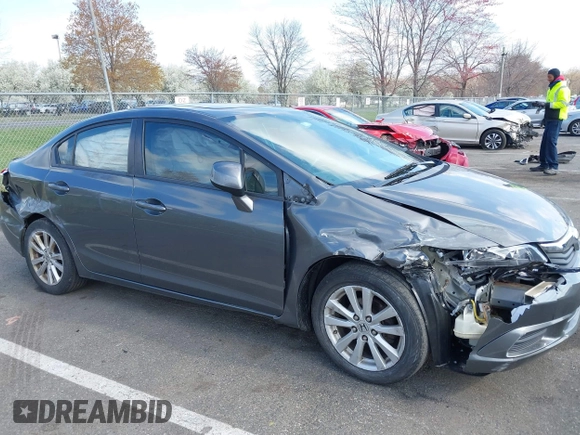 2012 Honda Civic EX-L with VIN 2HGFB2F94CH307646, listed as a IAAI auction lot 42006923 with 260,917 mi miles and . Bid and sale history available at DreamBid. Image 17.
