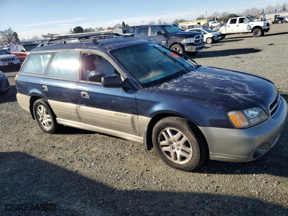 2001 Subaru Legacy Wagon Outback w/RB Equip with VIN 4S3BH665717674890, listed as a Copart auction lot 41437595 with 267,990 mi miles and Clean Title. Bid and sale history available at carsss.com. Image 4.