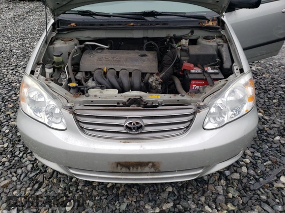 2004 Toyota Corolla CE with VIN 2T1BR32E24C299947, listed as a Copart auction lot 56100125 with 37,168 mi miles and Clean Title. Bid and sale history available at DreamBid. Image 11.