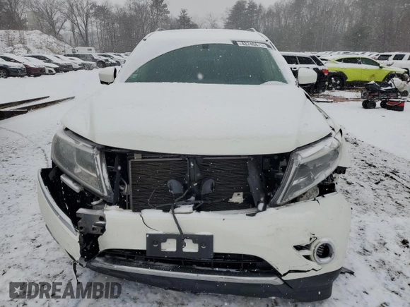2016 Nissan Pathfinder SV с VIN 5N1AR2MM4GC650764, выставлен на аукционе Copart как лот 43746875 с пробегом 111 023 миль миль и Списание • Salvage title. История ставок и продаж доступна на DreamBid. Изображение 5.