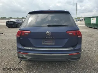 2022 Volkswagen Tiguan SE with VIN 3VV3B7AX7NM147448, listed as a Copart auction lot 47245895 with 32,488 mi miles and Salvage Title. Bid and sale history available at carsss.com. Image 6.
