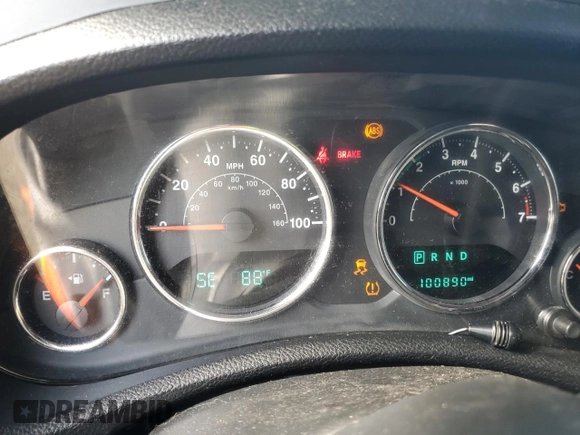 2017 Jeep Wrangler Unlimited Sport with VIN 1C4BJWDG8HL680627, listed as a Copart auction lot 61241735 with 100,890 mi miles and Salvage title. Bid and sale history available at DreamBid. Image 9.