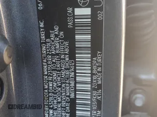 2022 Toyota C-HR XLE with VIN NMTKHMBX1NR146123, listed as a Copart auction lot 83105634 with Not Provided miles and Salvage Title. Bid and sale history available at DreamBid. Image 14.