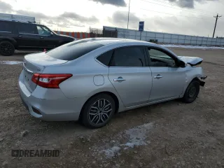 2017 Nissan Sentra S with VIN 3N1AB7AP0HY312701, listed as a Copart auction lot 83956614 with 189,954 mi miles and Salvage Title. Bid and sale history available at DreamBid. Image 3.