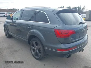 2013 Audi Q7 3.0T Premium Plus with VIN WA1LGAFE8DD014173, listed as a IAAI auction lot 41855929 with 156,617 mi miles. Bid and sale history available at carsss.com. Image 3.