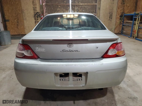 2002 Toyota Camry Solara SE with VIN 2T1CF28P72C551592, listed as a Copart auction lot 49231475 with 158,642 mi miles and Clean Title. Bid and sale history available at carsss.com. Image 6.