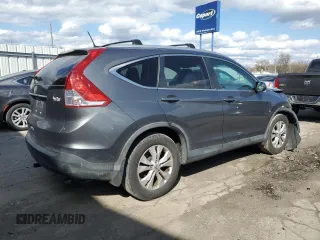 2013 Honda CR-V EX-L with VIN 5J6RM3H71DL019251, listed as a Copart auction lot 51737695 with 102,828 mi miles and Salvage Title. Bid and sale history available at DreamBid. Image 3.